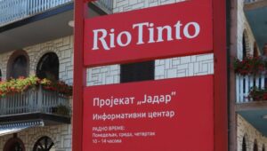 Protiv kompanije Rio Tinto i Savez 90/Zelenih Srbije iz Negotina