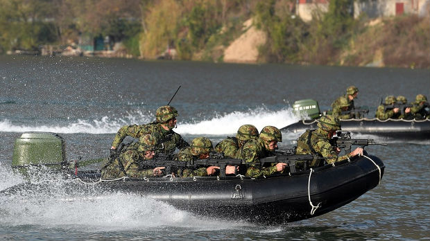 Provera pripremljenosti Specijalne brigade i Rečne flotile