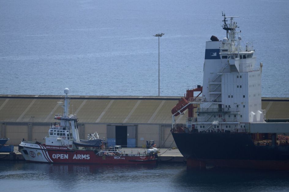 Prva pošiljka pomoći za Pojas Gaze stigla preko plutajućeg pristaništa