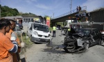 Prve slike sa mesta nesreće u Rakovici: Udes odneo život jedne žene (FOTO)