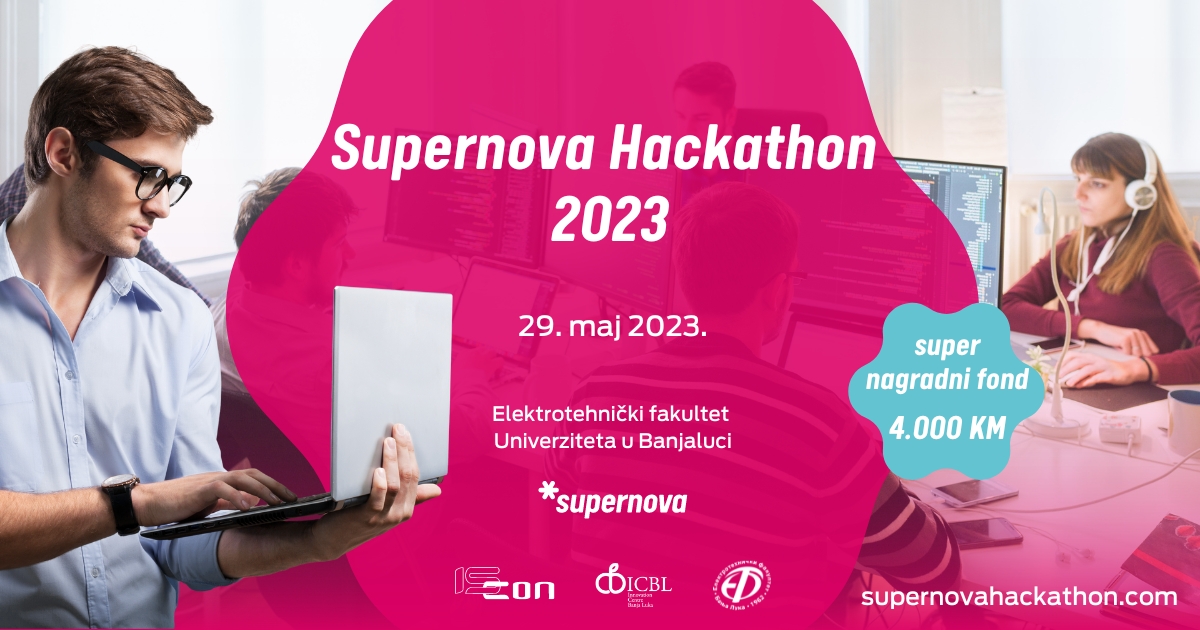 Prvi Supernova Hackathon 29. maja u Banjaluci