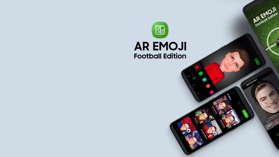 Srpski navijački AR stikeri na mobilnim telefonima
