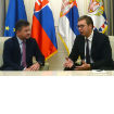 Prvo razgovor, pa predah na terasi: Vučić sa Lajčakom o Kosovu, Slovačkoj i OEBS-u