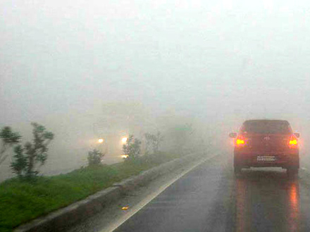 Putevi Srbije: Magla smanjuje vidljivost na pojedinim putnim pravcima