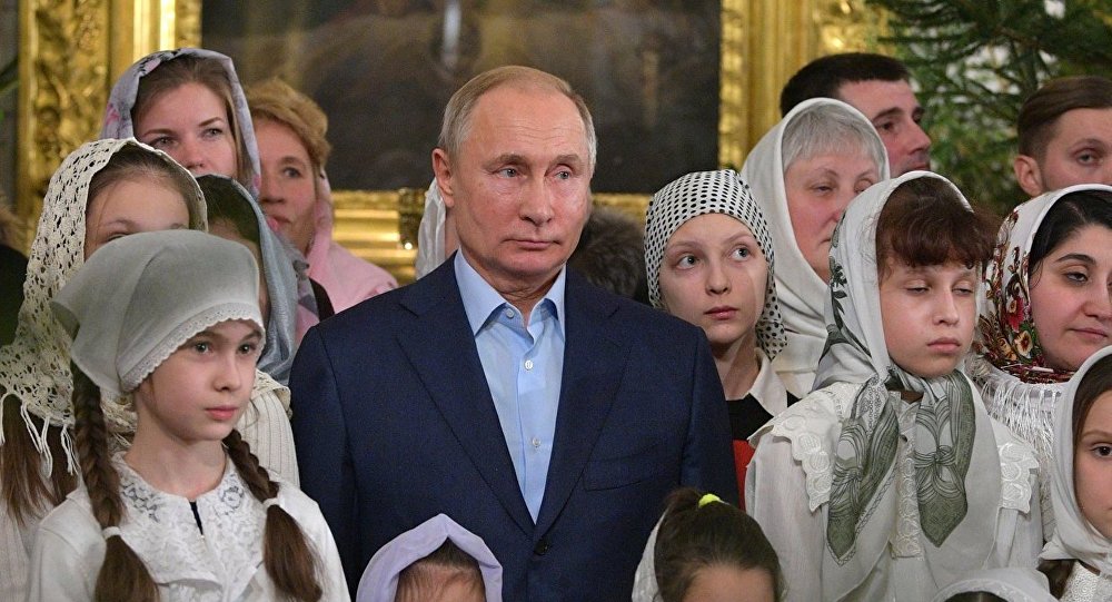 Putin: Božić objedinjuje oko neprolaznih duhovnih, moralnih vrednosti,
