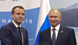 Putin Makronu napravio crtež o situaciji na Kerčanskom moreuzu