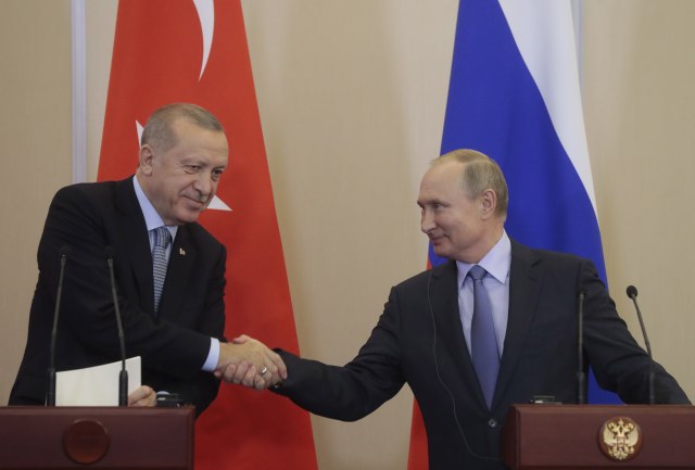 Putin i Erdogan razgovarali o Siriji i Libiji
