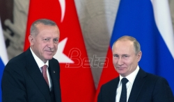 Putin i Erdogan razgovarali o protivvazdušnom sistemu S-400 (VIDEO)