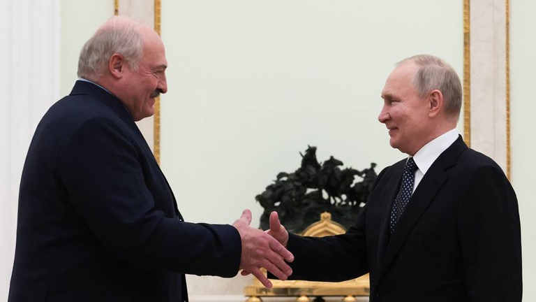 Putin i Lukašenko razgovaraju u Kremlju