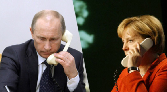 Putin i Merelova razgovarali o Ukrajini