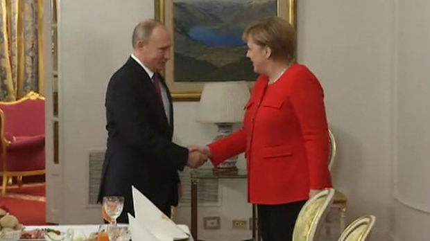 Putin i Merkelova o Siriji i incidentu u Kerčkom moreuzu