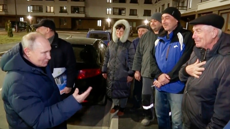 Putin obišao okupirani ukrajinski grad Marijupolj
