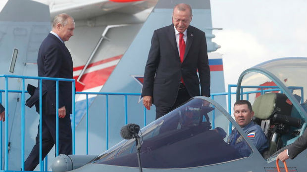 Putin pokazao Erdoganu su-57