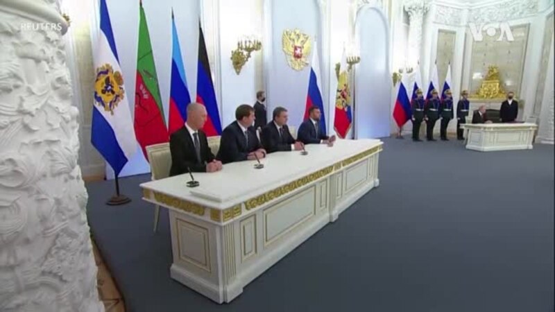 Putin potpisuje dekrete o aneksiji ukrajinskih okupiranih teritorija