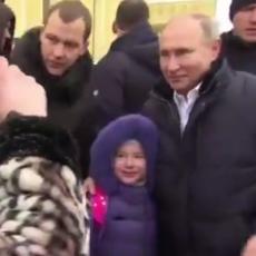 Putin video uplakanu devojčicu, zaustavio auto i sada o njegovom gestu priča ceo svet (VIDEO)