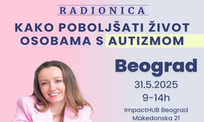 RADIONICA U BEOGRADU: Kako poboljšati život osobama sa autizmom?