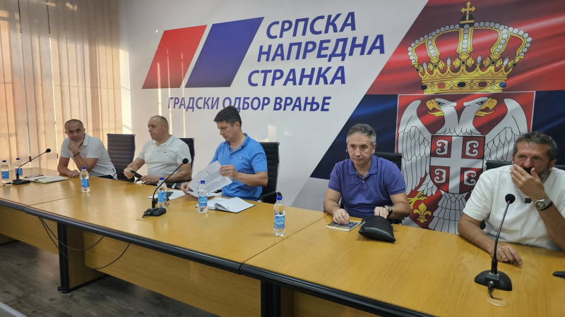 RASPUŠTEN GRADSKI ODBOR SNS U VRANJU: Vučević doneo odluku, Milenković i Sentić preuzimaju vođstvo