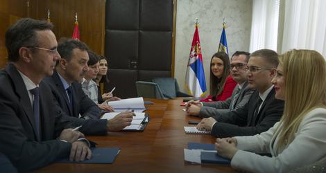 RAZGOVORI O MIGRANTSKOJ KRIZI Stefanović se sastao sa ministrima spoljnih poslova Hrvatske i Iraka