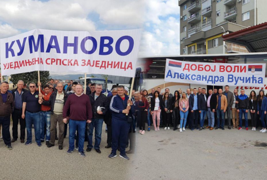 REGION PODRŽAVA ALEKSANDRA VUČIĆA: Na miting SNS stigle pristalice iz BiH i Makedonije (FOTO)