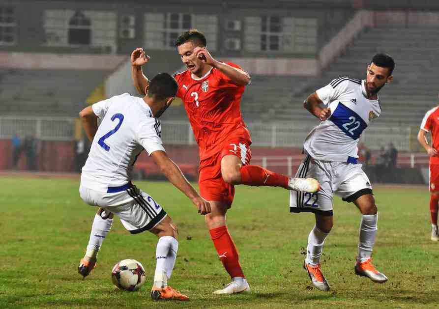 REMI ZA SREĆAN PUT: Mlada reprezentacija Srbije u Novom Sadu odigrala bez golova sa Jermenijom u poslednjem kolu kvalifikacija za EP! (FOTO)