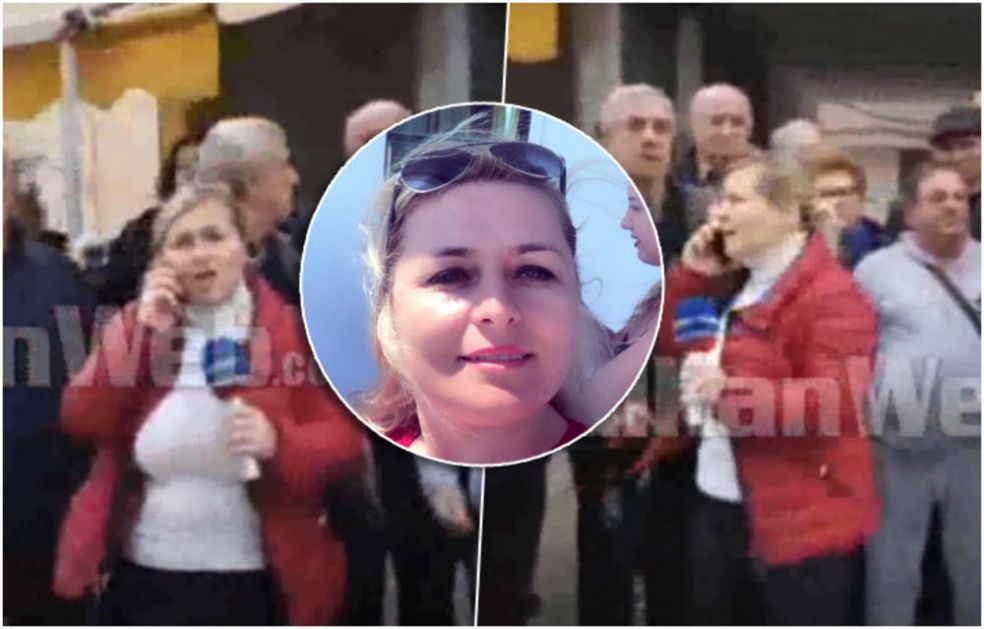 REPORTERKA IZ ALBANIJE IZVEŠTAVALA NOSEĆI TROMESEČNU BEBU: Nije napustila posao, iako joj je život postao PAKAO (VIDEO)