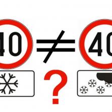 REŠAVAMO DILEMU: Zimski saobraćajni znak koji i dalje ZBUNJUJE VEĆINU VOZAČA, evo u čemu je razlika