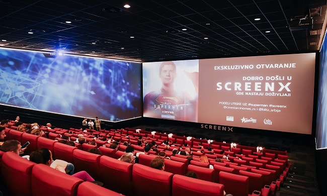REVOLUCIJA U GLEDANjU FILMOVA: ScreenX stigao u Beograd