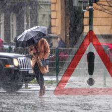 RHMZ IZDAO HITNO UPOZORENJE: Ovom delu Srbije preti potop! Približava se olujno nevreme