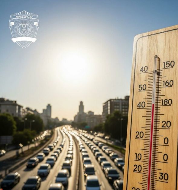 RHMZ: U 16 sati najtoplije u Ćupriji - 38 stepeni, najsvežije na Kopaoniku