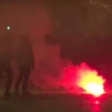 ROĐENDANSKA TUČA: Navijači Lacija se sukobili sa policijom i pokvarili slavlje (VIDEO)