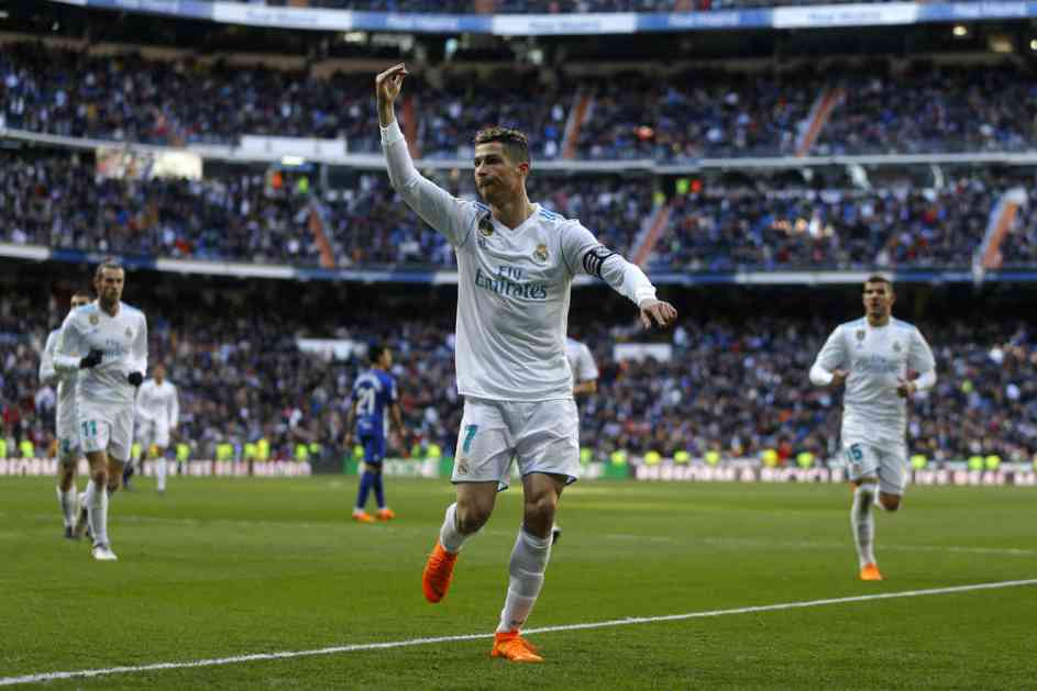 RONALDO DVOSTRUKI STRELAC: Real Madrid vezao četiri pobede u Primeri