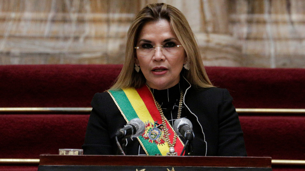 RT: Bivši privremeni predsednik Bolivije Žanin Anjez uhapšena zbog puča 2019. godine