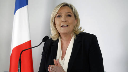 RT: Le Pen protiv uvođenja energetskih sankcija Moskvi