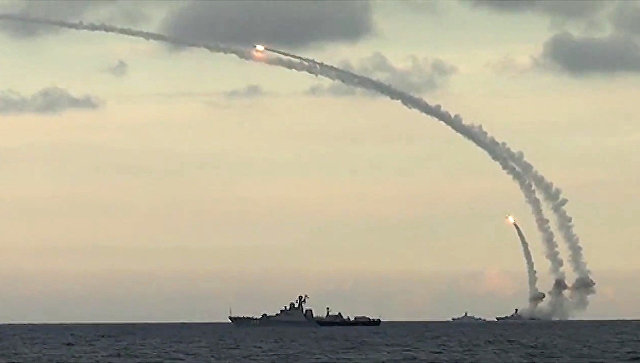RT: Ruska fregata i podmornica ispalile četiri krstareće rakete na teroriste kod Palmire