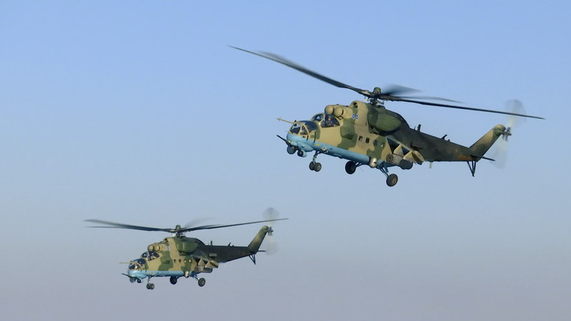 RT: Ruski helikopteri patroliraju severnim delovima Sirije