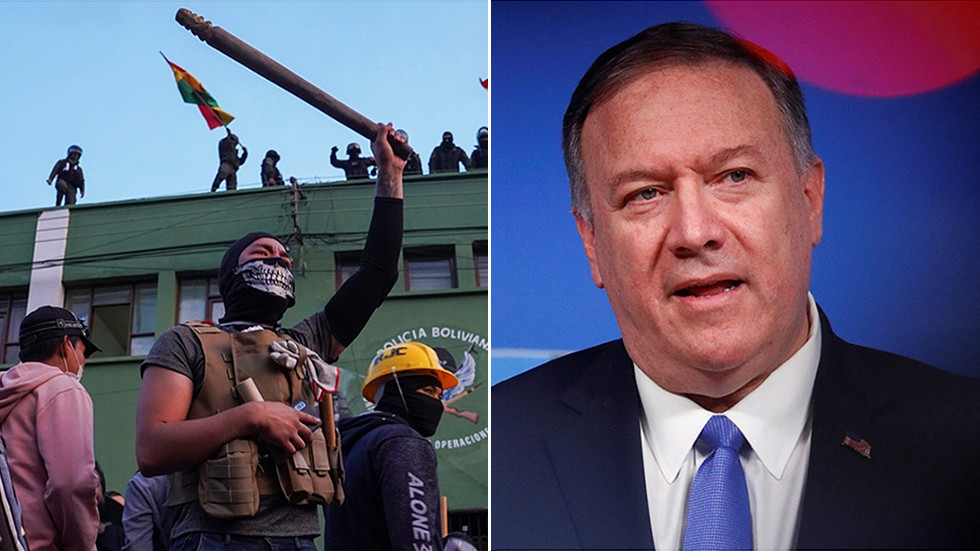 RT: SAD će pomoći „legitimnim vladama Latinske Amerike“ da spreče proteste od „pretvaranja u nemire“ - Pompeo