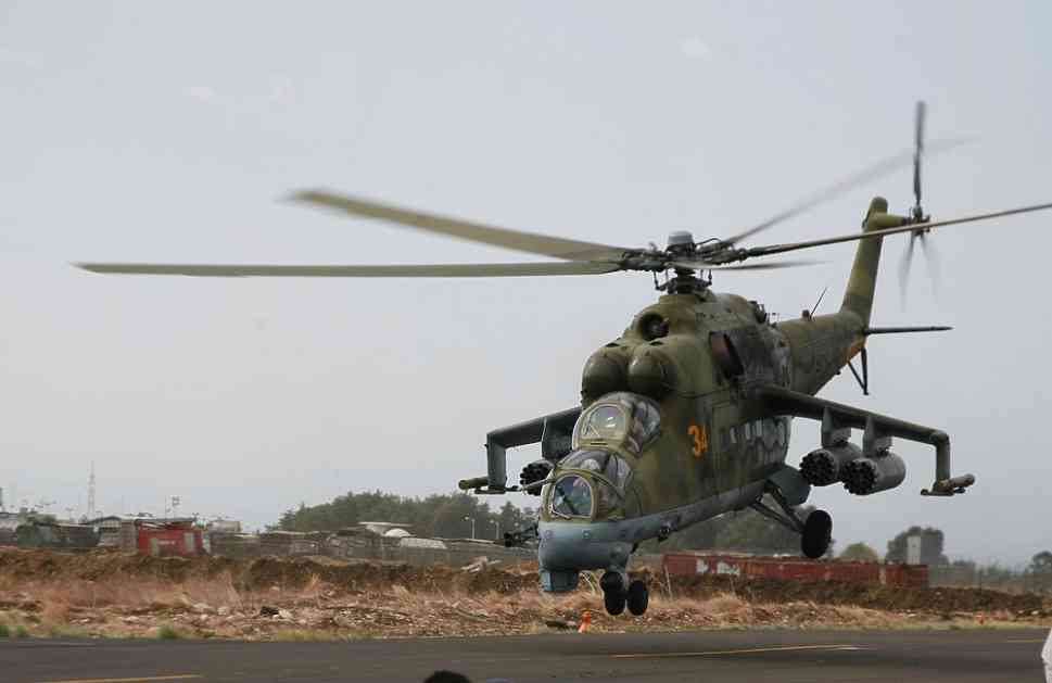 RT: Srušio se ruski helikopter Mi-24 u Siriji zbog kvara