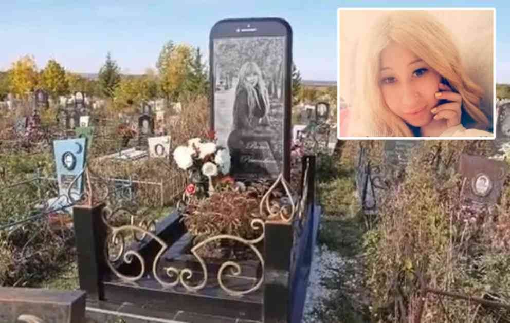 RUS ĆERKI PODIGAO BIZARAN NADGROBNI SPOMENIK: Radnik na groblju mislio da halucinira kad je video ovaj prizor (FOTO)