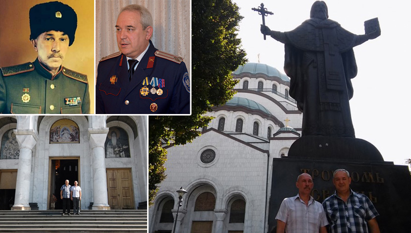 RUS VIKTOR I SRBIN VOJISLAV OTKRIVAJU TAJNE KOZAČKE VOJSKE: Mi smo Hristovi ratnici, na silu odgovaramo silom (FOTO)