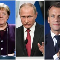 RUSIJA MOŽDA NE ŽELI SAMIT Francuska i Nemačka zahtevaju sastanak sa Putinom