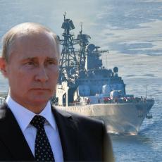 RUSKA FLOTA PLOVI KA ZAPADNOJ ARMADI: Putinov TAJFUN će ODUVATI NATO povetarac, Crno more SVE VRELIJE