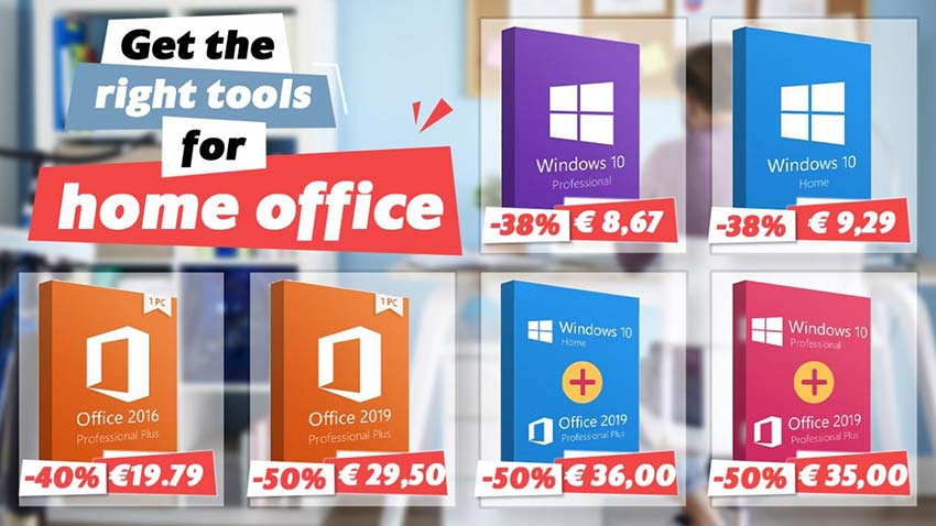 Radite od kuće a nemate prave alate? MS Office i Windows 10 dostupni za samo 8.67 evra
