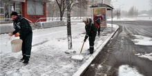 Radnici Zelenila od 4 ujutru čiste sneg
