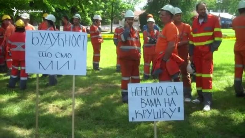 Radnici na ulicama protiv prodaje rudnika Ljubija