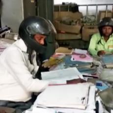 Radnici u ovoj državnoj kancelariji nose kacige na glavi - razlog je JAKO TUŽAN! (VIDEO)