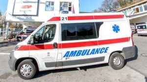 Radnik povređen na gradilištu u Preljini prebačen iz čačanake u beogradsku bolnicu