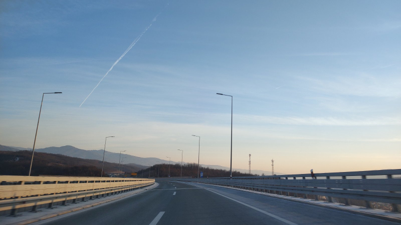 Radovi na državnom putu I A reda broj 1, zona čeone naplatne stanice Preševo
