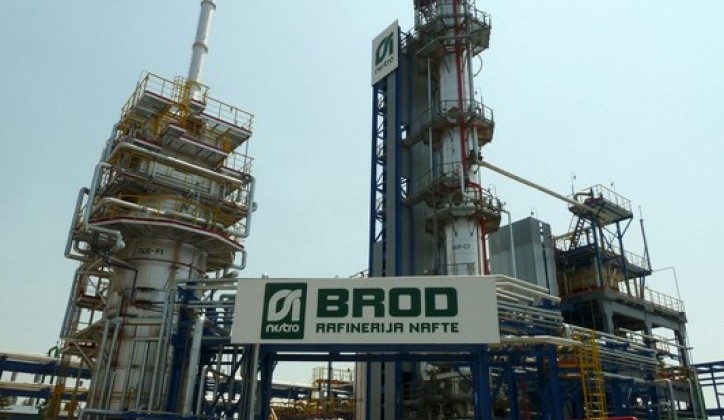 Rafinerija u Brodu uspostavila otpremu nafte