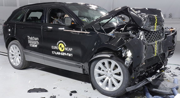 Range Rover Velar dobio 5 zvezdica za bezbednost na EuroNCAP testu