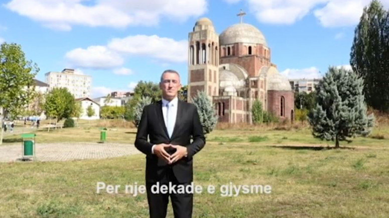 Rašićev spot na albanskom: Da zajedno uklonimo Srpsku listu